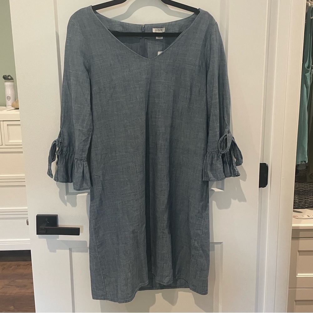 Jcrew chambray dress